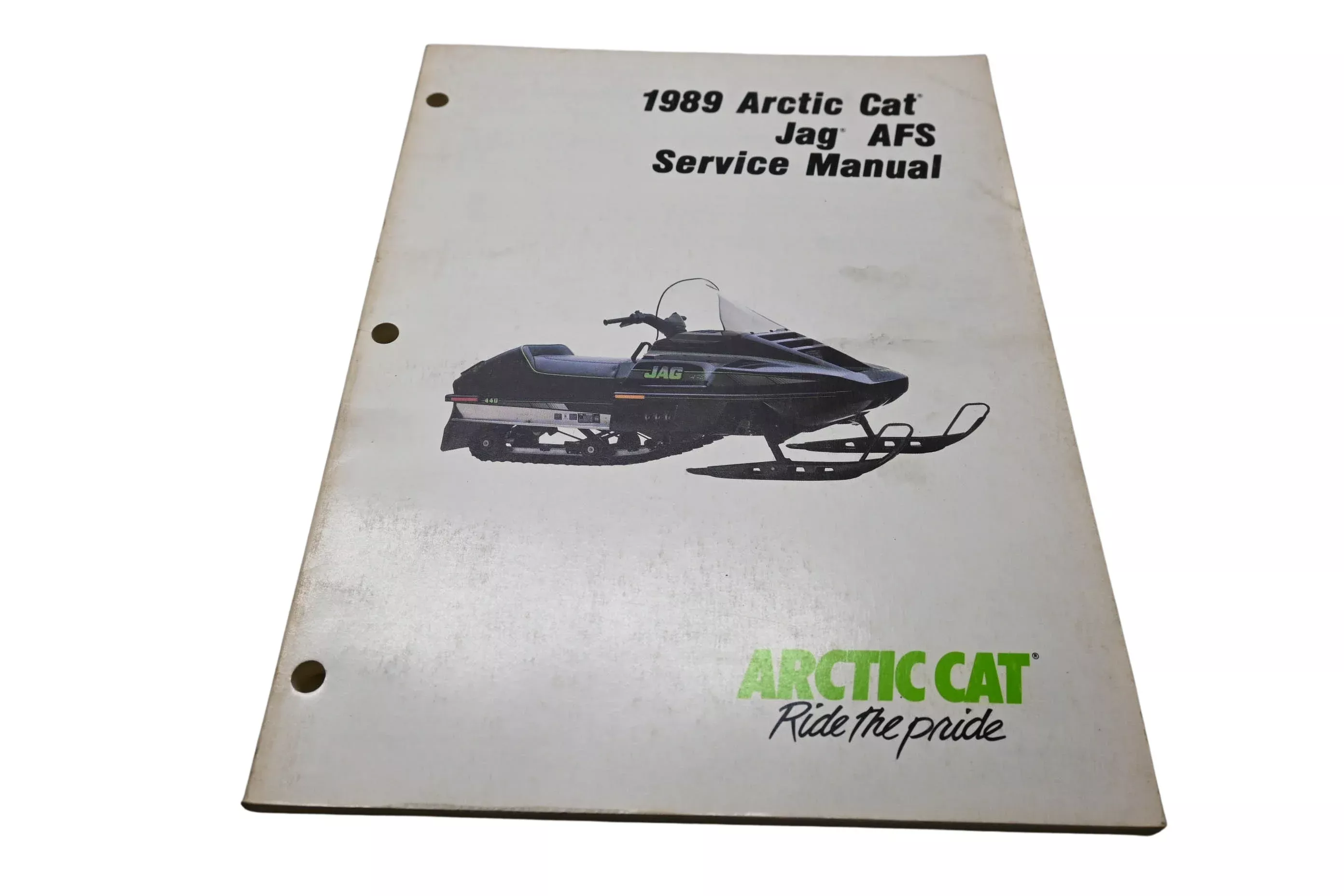 OEM Arctic Cat 2254-500 1989 Arctic Cat Jag AFS Service Manual