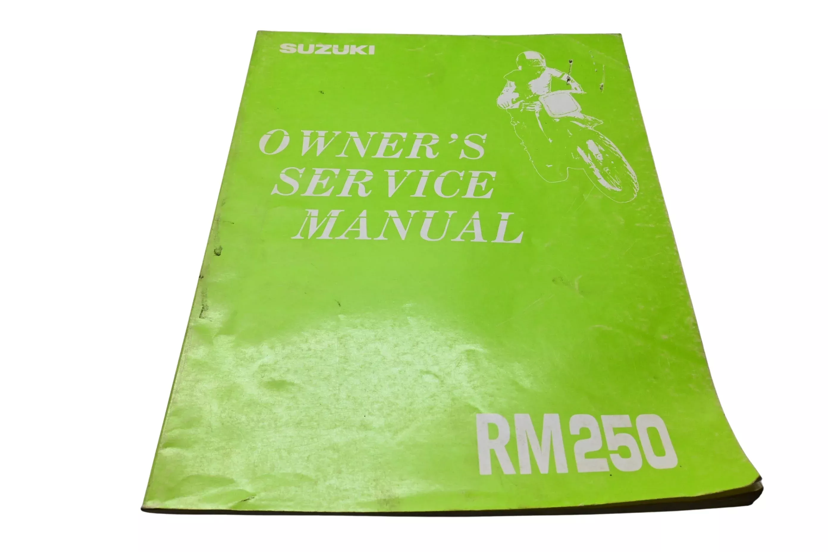 OEM Suzuki 99011-28E50-03A Owner's Service Manual RM250