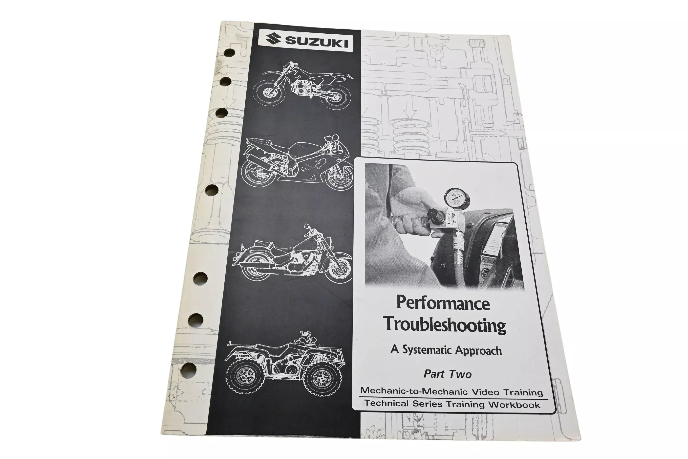 OEM Suzuki 99923-10022-03W Performance Troubleshooting Part Two Manual