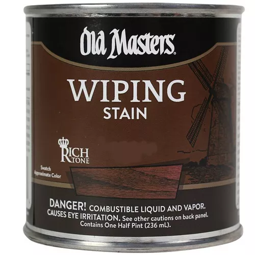 Old Masters- Wiping Stain- Special Walnut- Half Pint