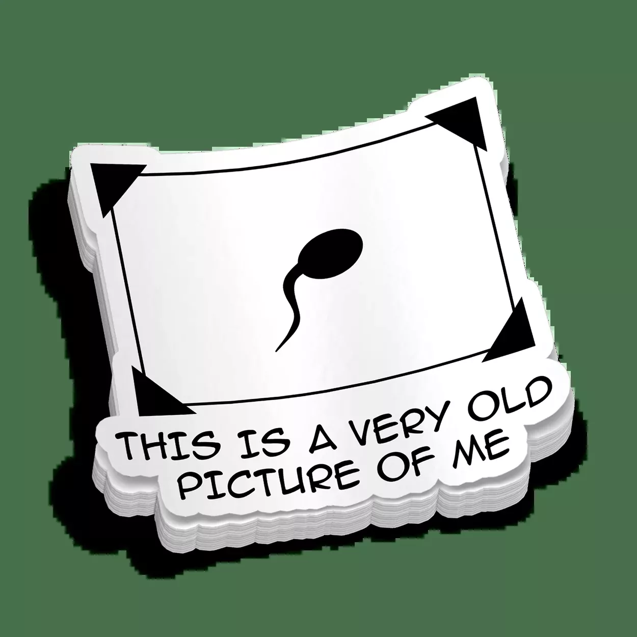 Old Picture Hard Hat Decal