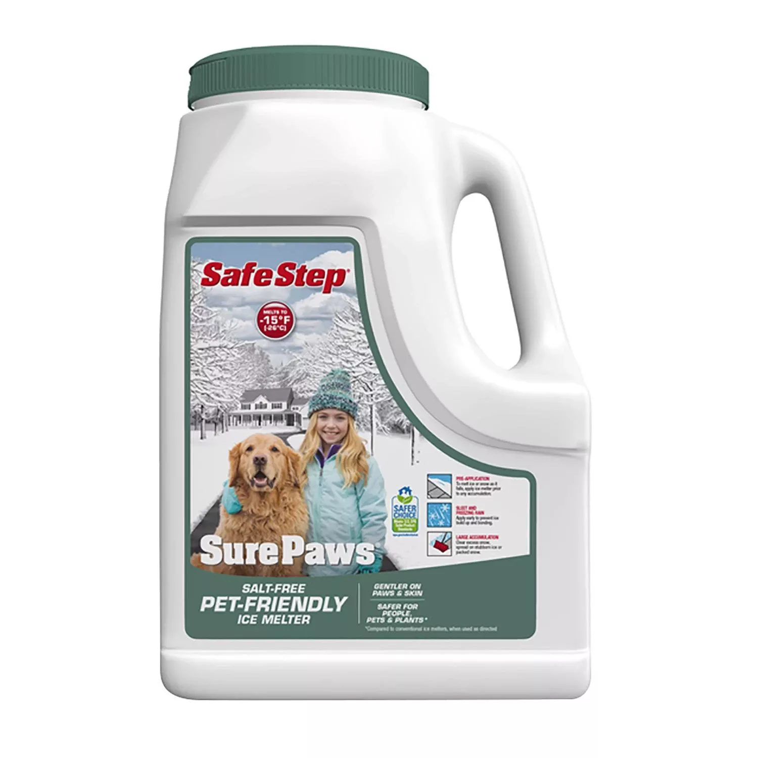 Organic Pet Safe Ice Melt, 8 Pounds, Environmentally Friendly Formula