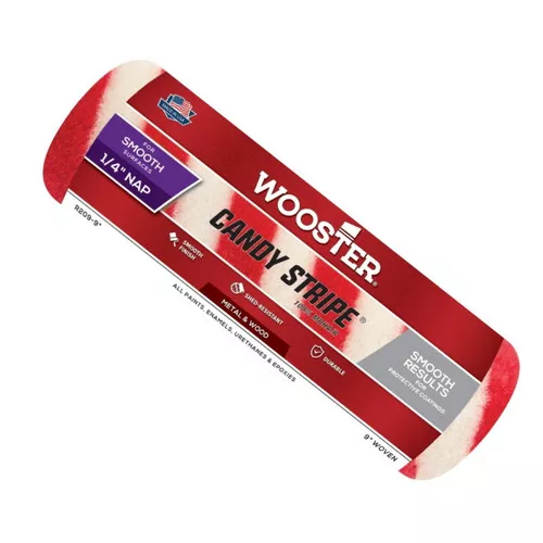 Paint Roller Cover-9"- 1/4" Nap- Mohair- Candy Stripe