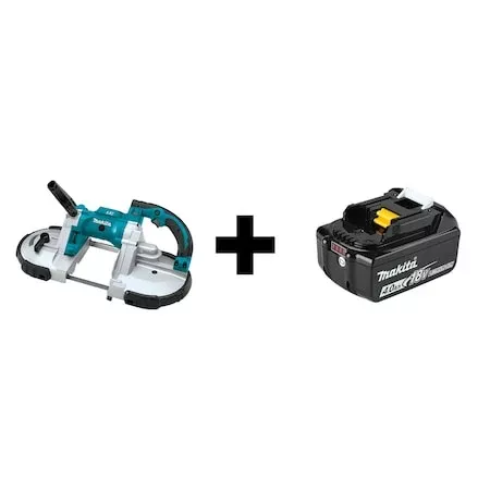 Portable Band Saw,18V,w/Battery