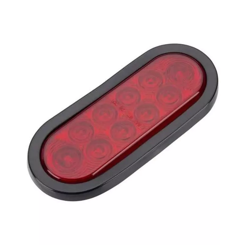 Proclass Red Led Sealed Oblong Stop Turn & Tail Light - Model 1403