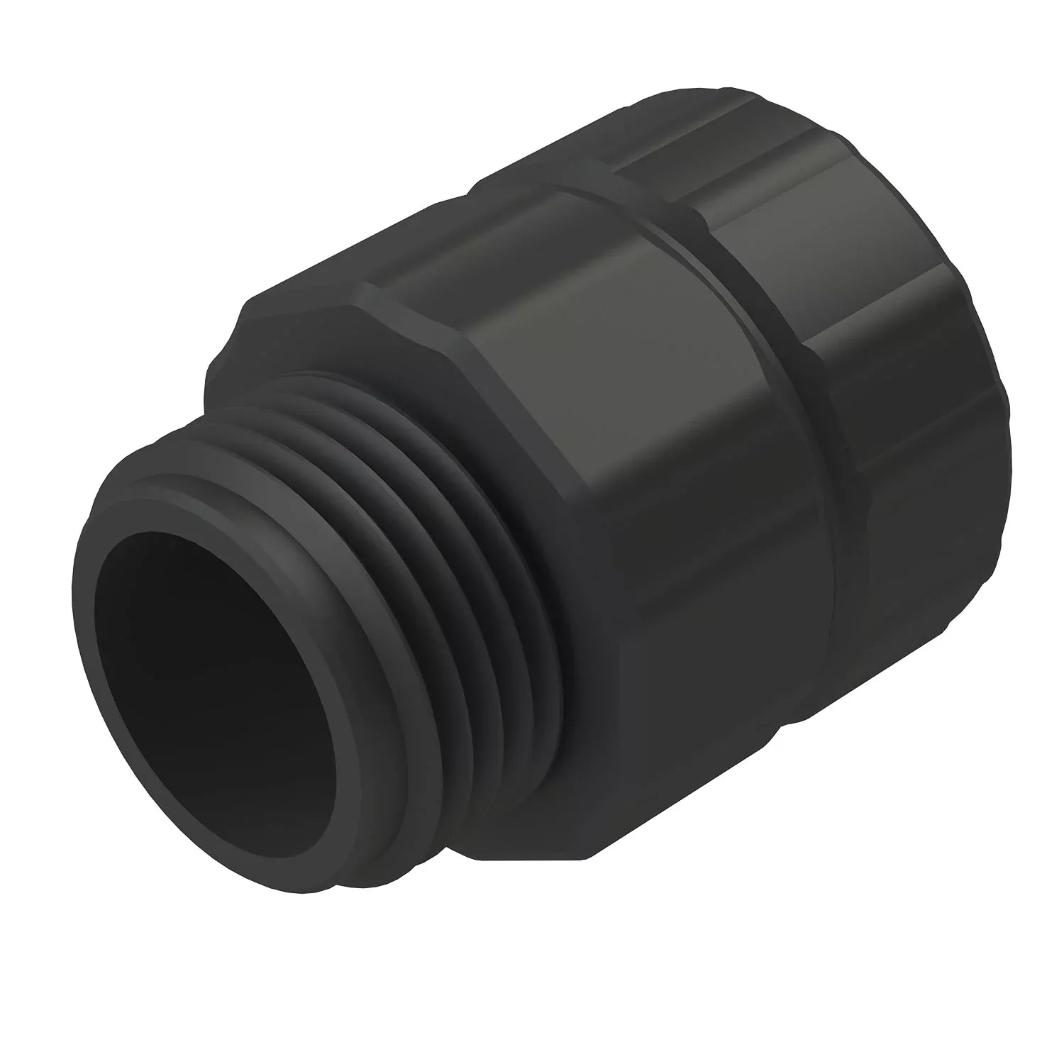 Push-Fit 5/8″ Male Hose Mender, Plastic 56975