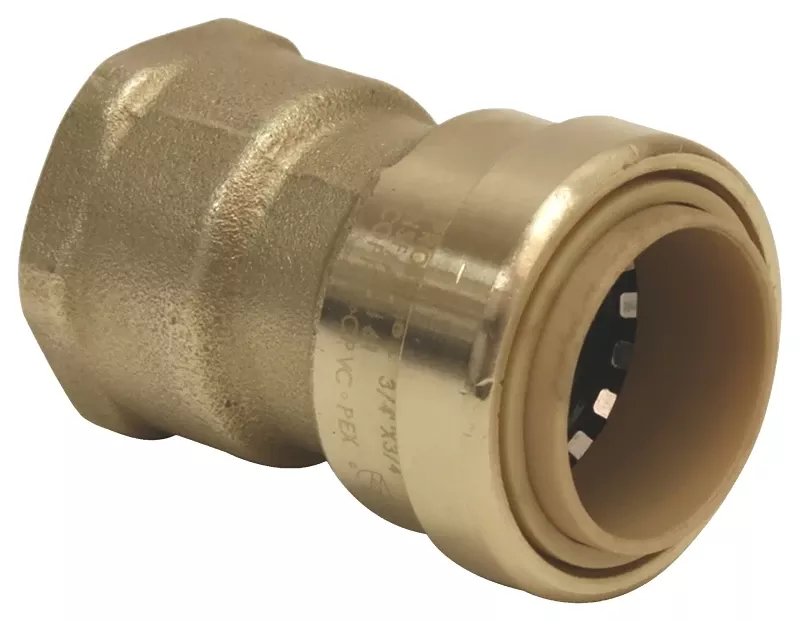 Push On Pipe Adapter 3/4 In. Copper X Female
