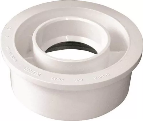 PVC DWV- Slip Bushing- 4" x 2"