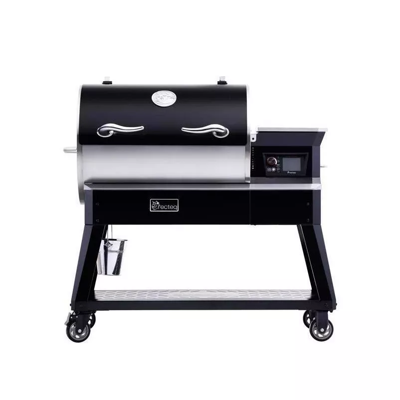 Recteq Deck Boss 900 Wood Pellet Wifi Grill And Smoker Black/silver