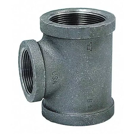 Reducing Tee Reducing Tee, 1-1/2″ x 1″ x 1″ Pipe, FNPT, Malleable Iron, Class 150