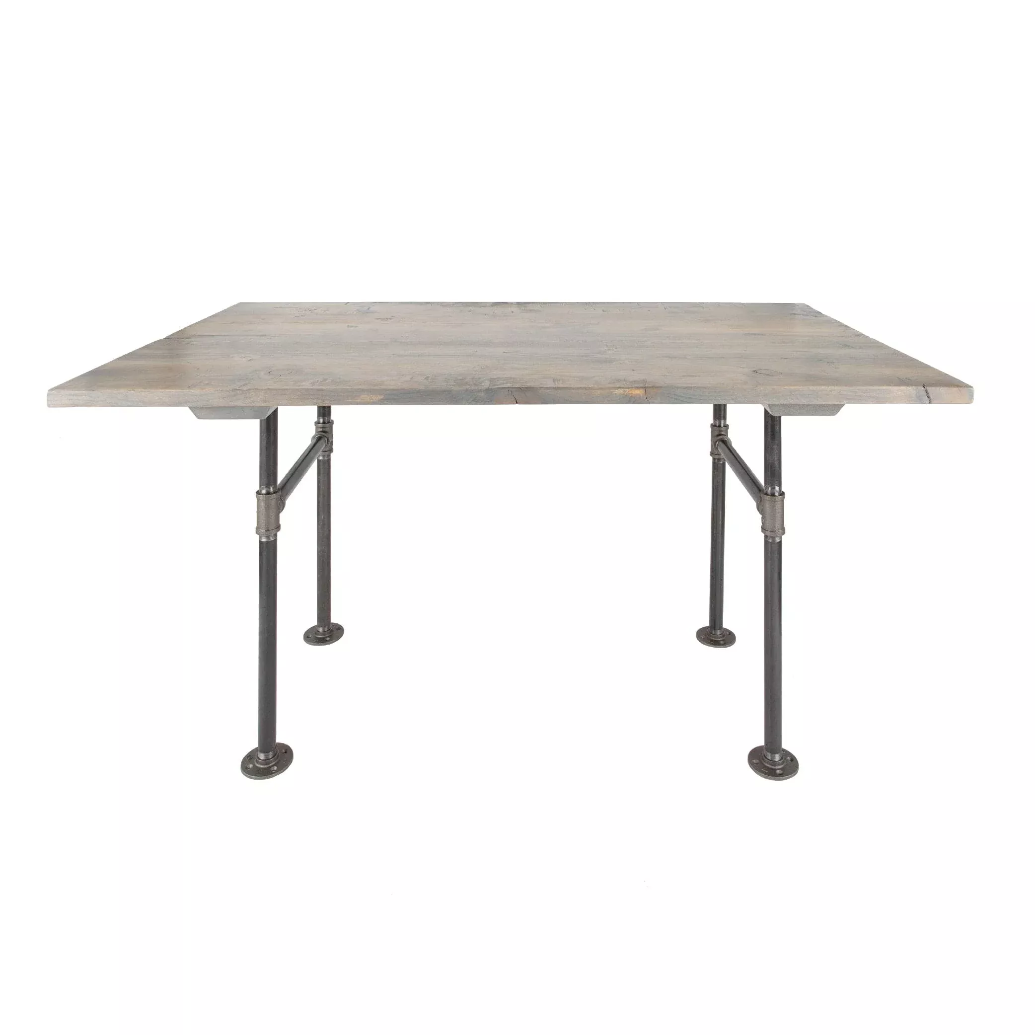 RESTORE Riverstone Grey Solid Wood Dining Table