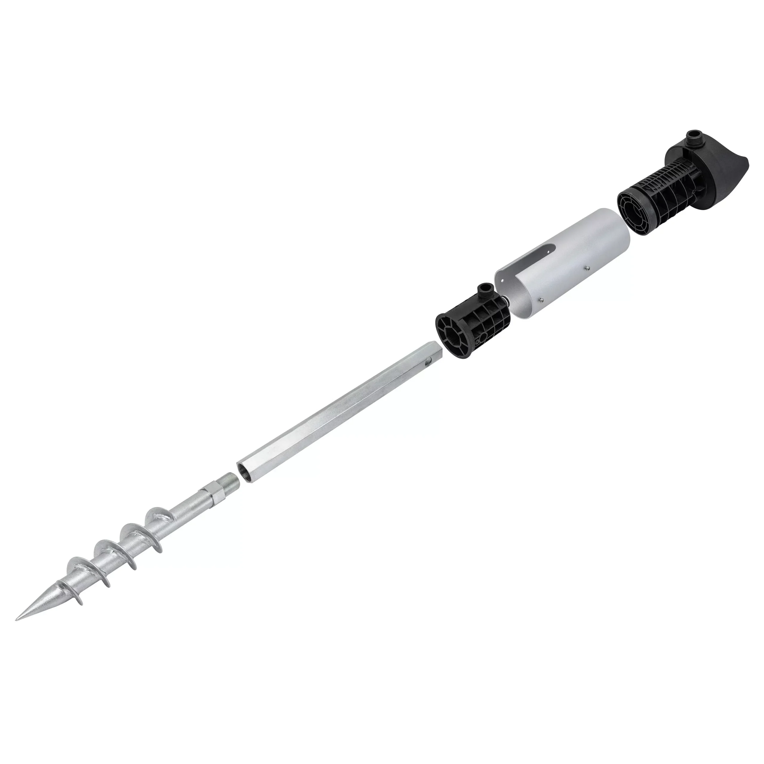 Retractable Hose Reel Ground Spike Mount 22544