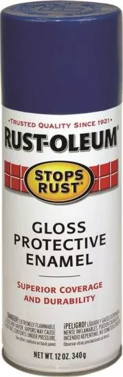 Rust-Oleum- Spray Enamel- Royal Blue- Gloss- 12 oz