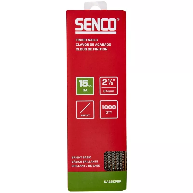 Senco 2-1/2 In. Finishing Bright Steel Nail Brad Head