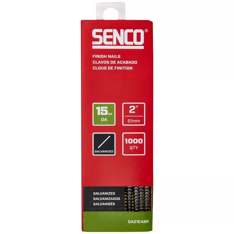 Senco 2 In. Finishing Galvanized Steel Nail Brad Head