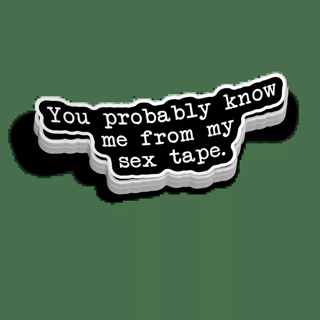 Sex Tape – Hard Hat Decal