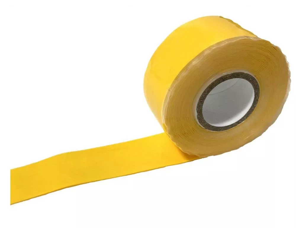 Silicone Tool Tape, Yellow, 12 Ft.