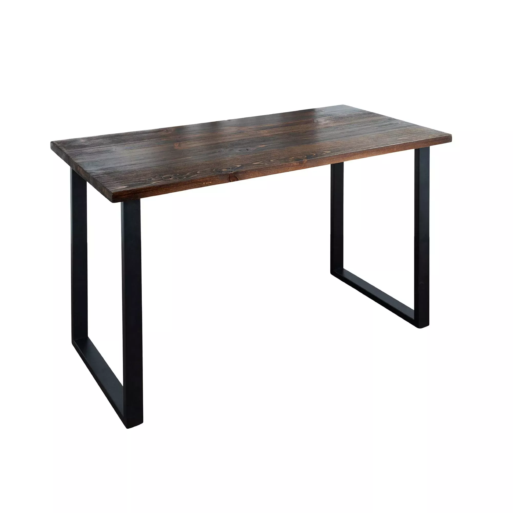 Skyline Trail Brown Solid Wood Desk with 28 in. Landscape Legs