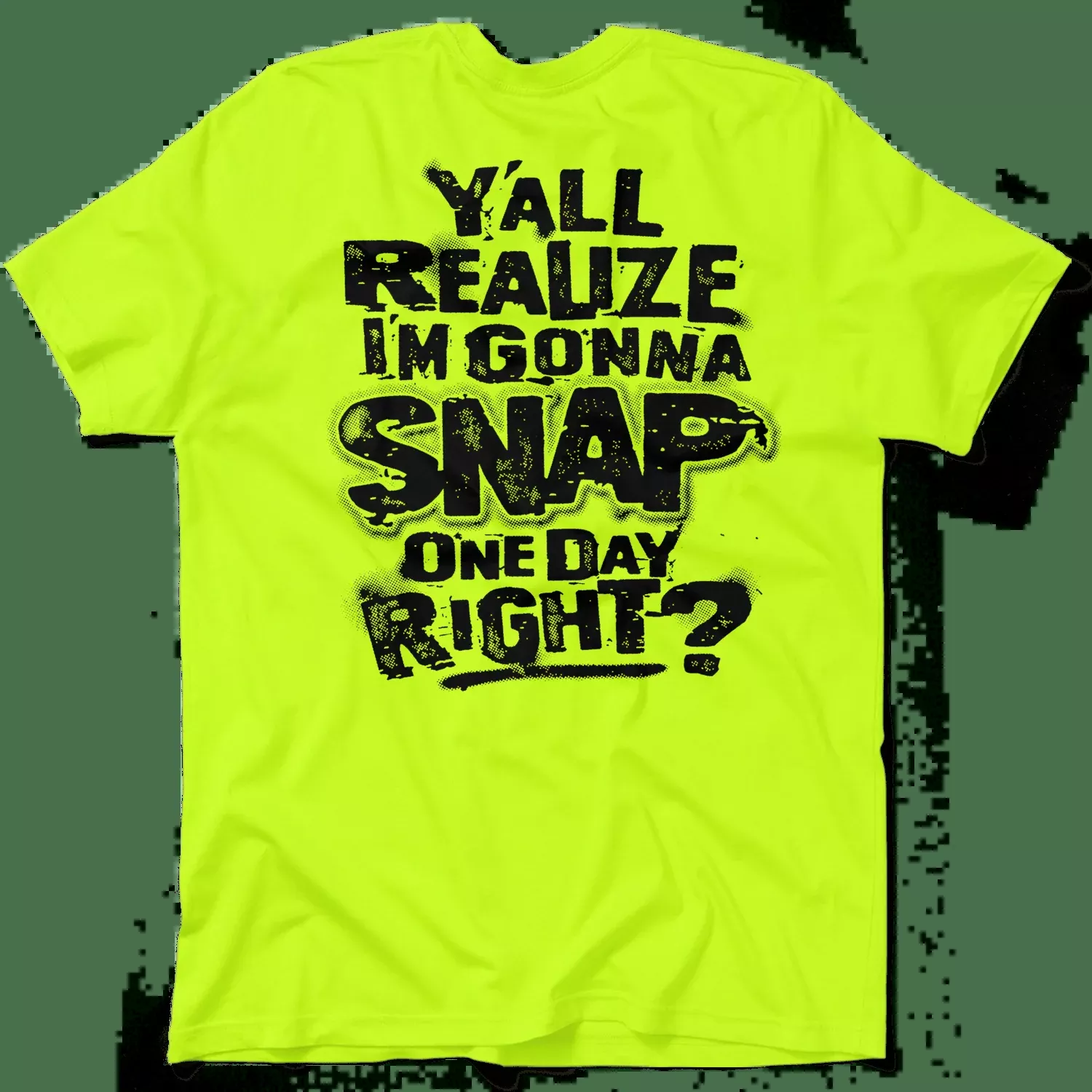 Snap – Safety Yellow T-Shirt