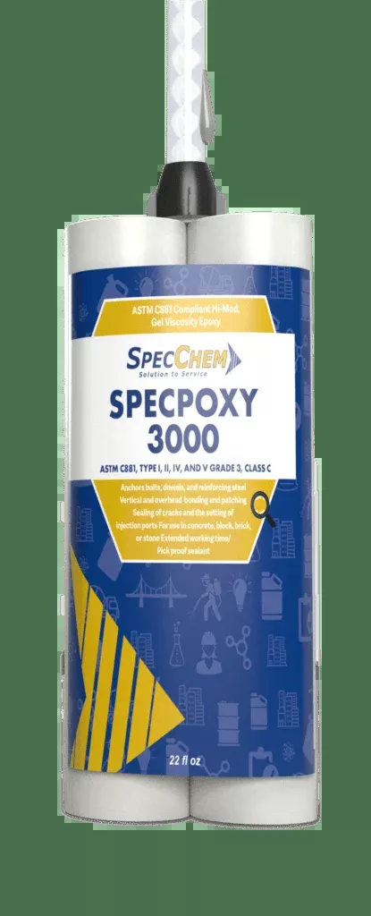 Specpoxy 3000 Astm 881 Compliant Hi-Mod, Gel Viscosity Epoxy