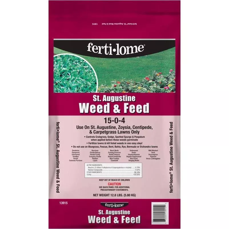 St. Augustine Grass Weed‑control & Feed Fertilizer – 2000 sq ft Coverage