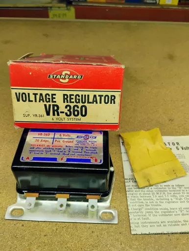 Standard VR360 Voltage Regulator Rebuilt Made in USA