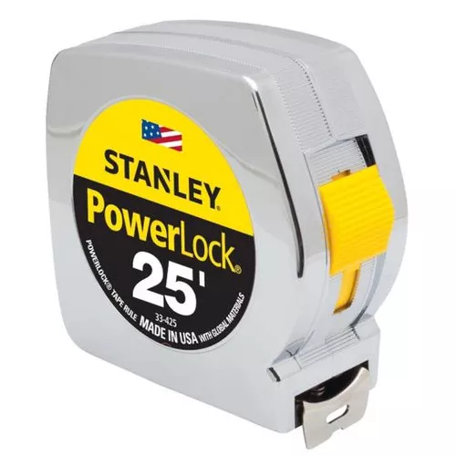 Stanley Tools- Measuring Tape- 25' x 1"- Powerlock