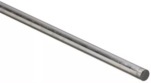 Steel- Rod- 3/8" x 36"- Zinc Plated