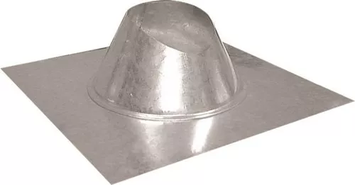 Stove Pipe- Roof Flashing- 5"- Aluminum