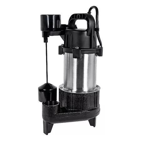 SubmersibleSumpPump,10ft,15.25in,115VAC