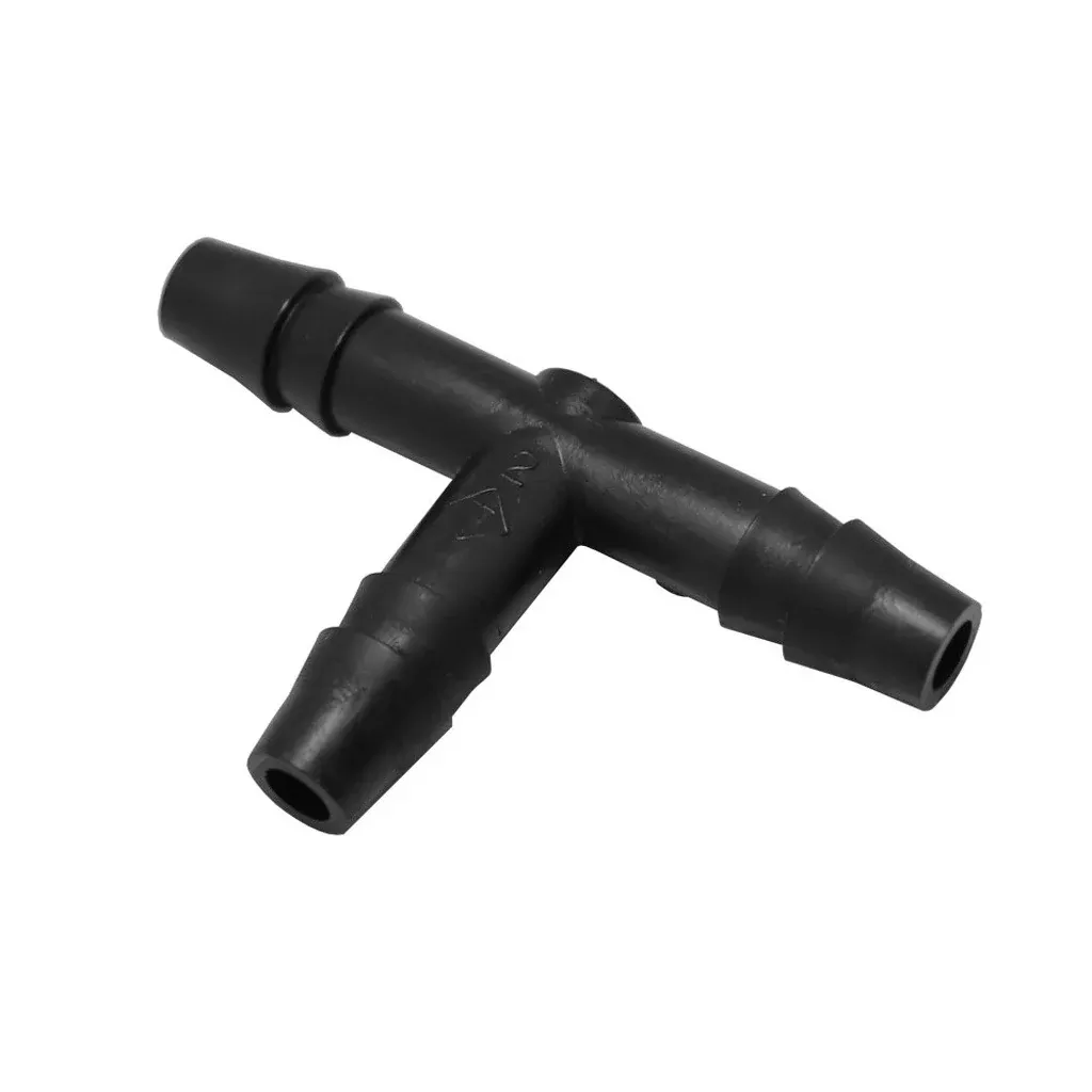 Tee - Industrial Plastic - 1/4" Hose Barb-All