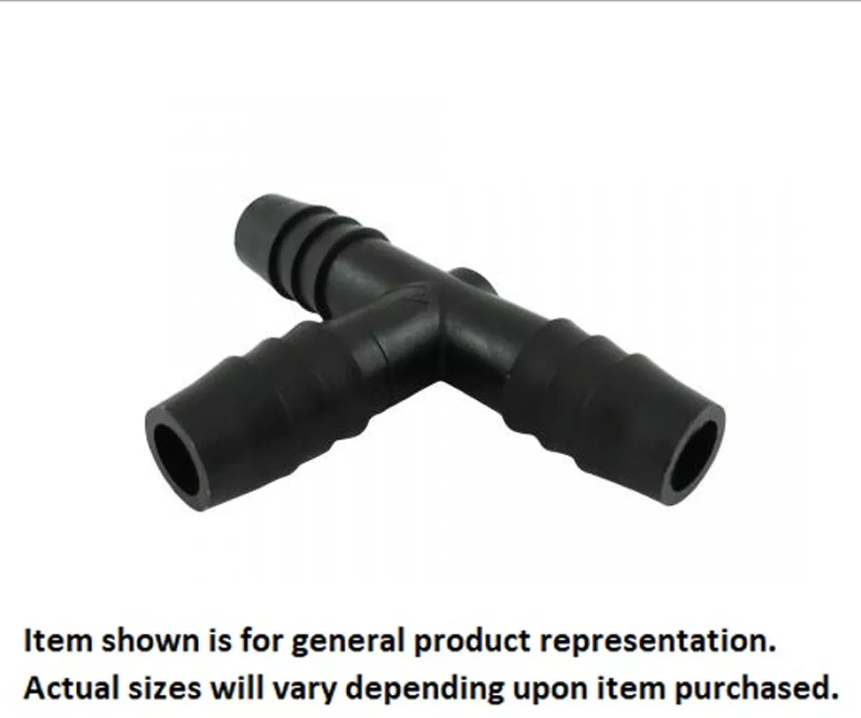 Tee - Industrial Plastic - 3/4" Hose Barb-All
