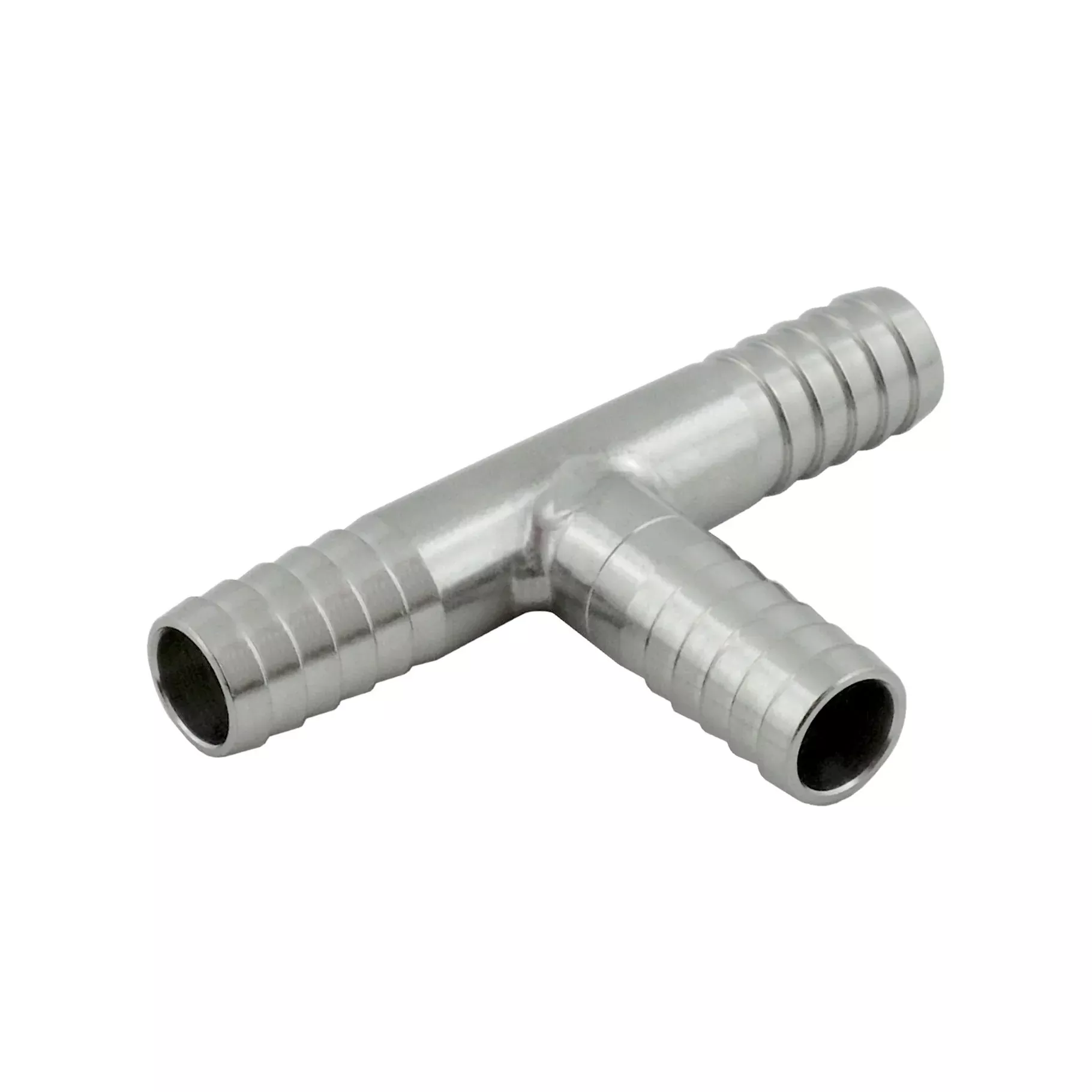 Thinwall Tee - 304 Stainless Steel - 1/4" Hose Barb-All