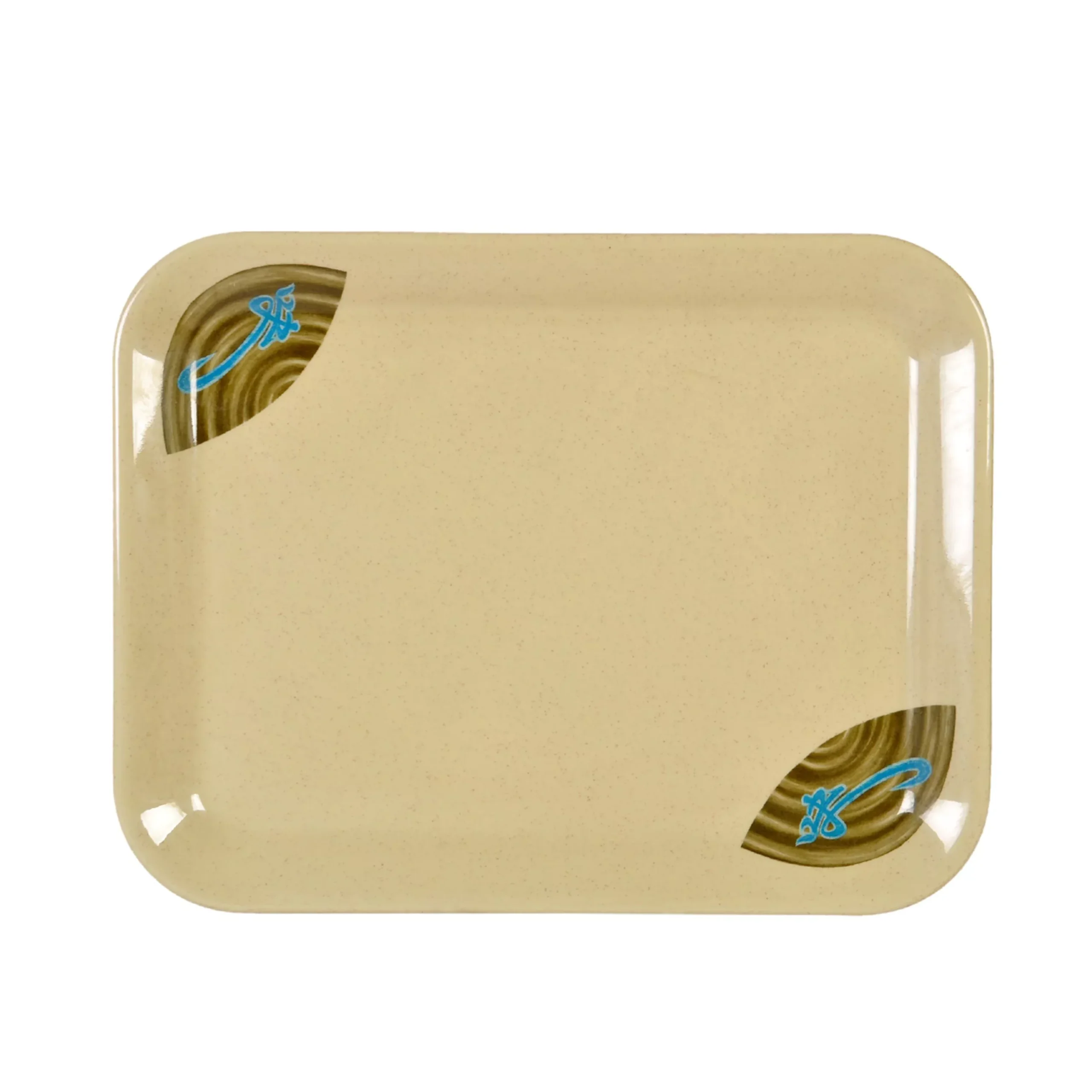 Thunder Group 0901J 13 Inch Melamine Rectangular Tray Break Resistant BPA Free