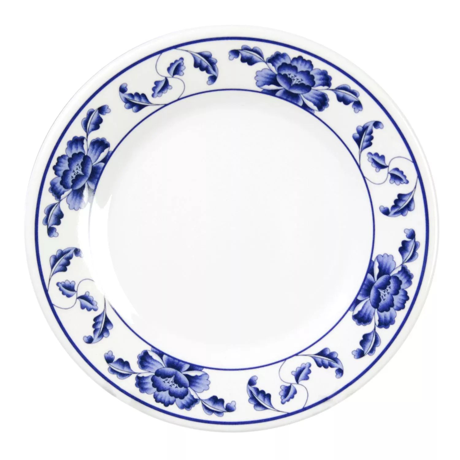 Thunder Group 1004TB 4oz Round Plate Break-Resistant Melamine BPA Free