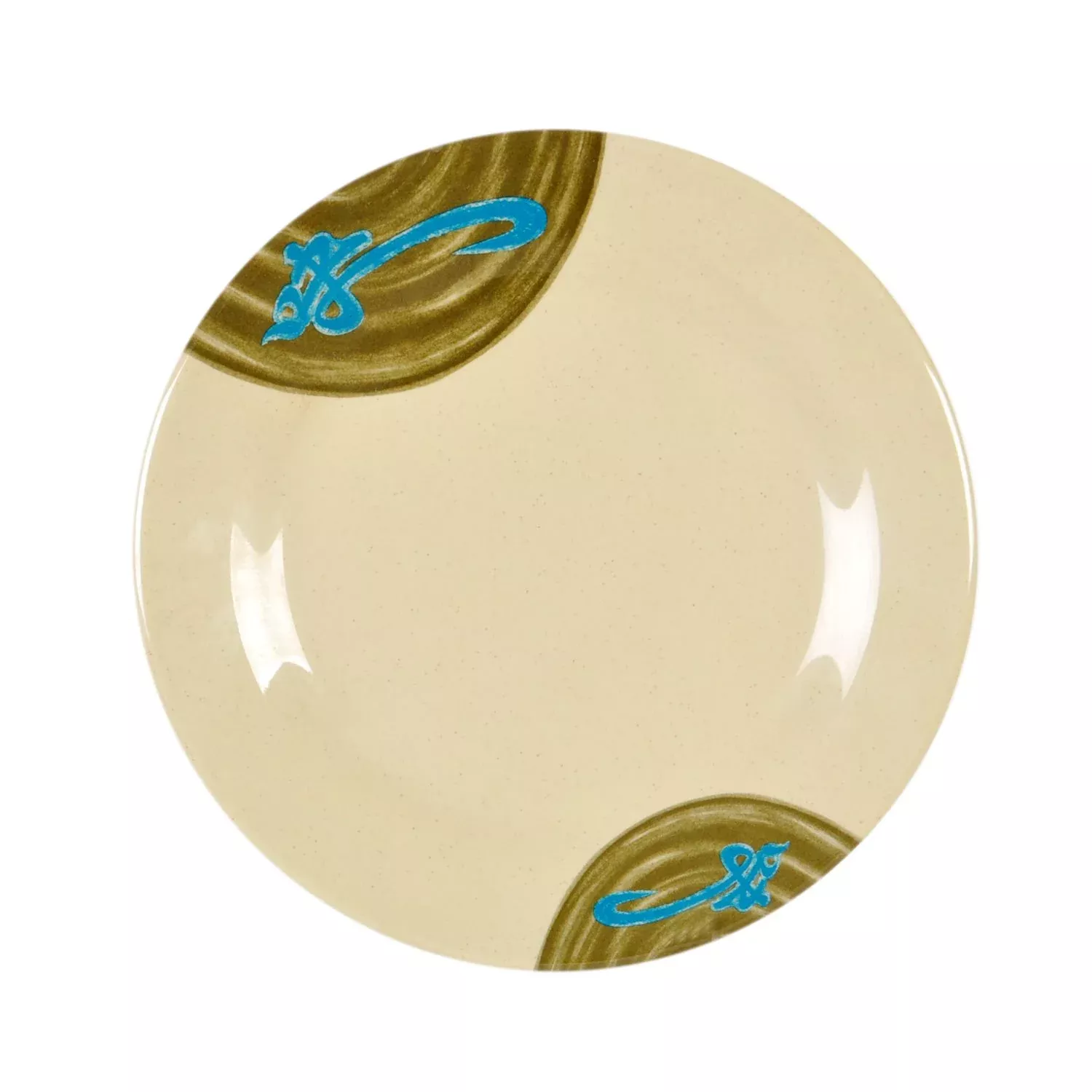 Thunder Group 1006J 6 Inch Diameter Round Break-Resistant Melamine Plate