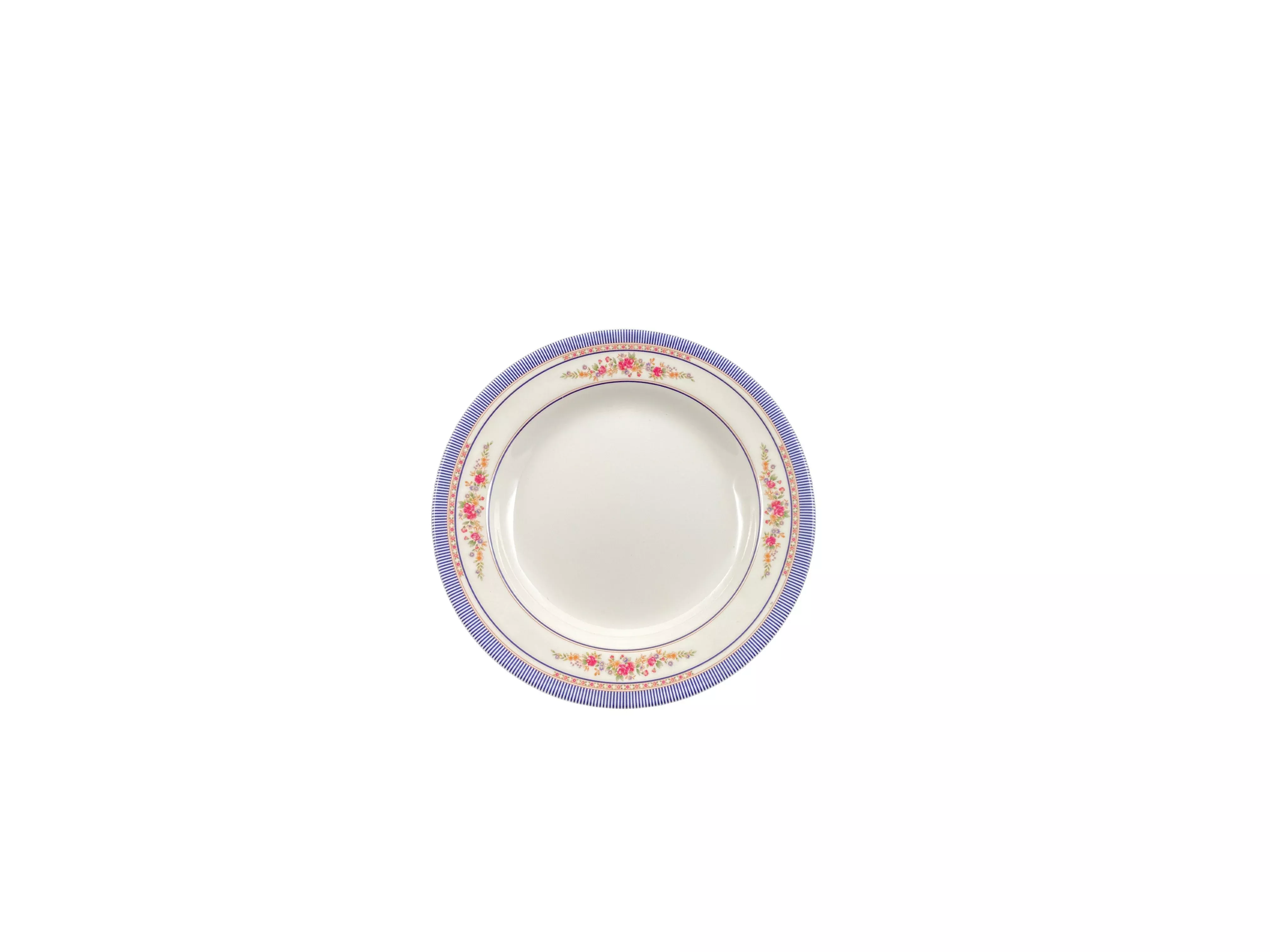 Thunder Group 1106AR 3 Oz Soup Plate Break-resistant BPA-free Melamine Rose