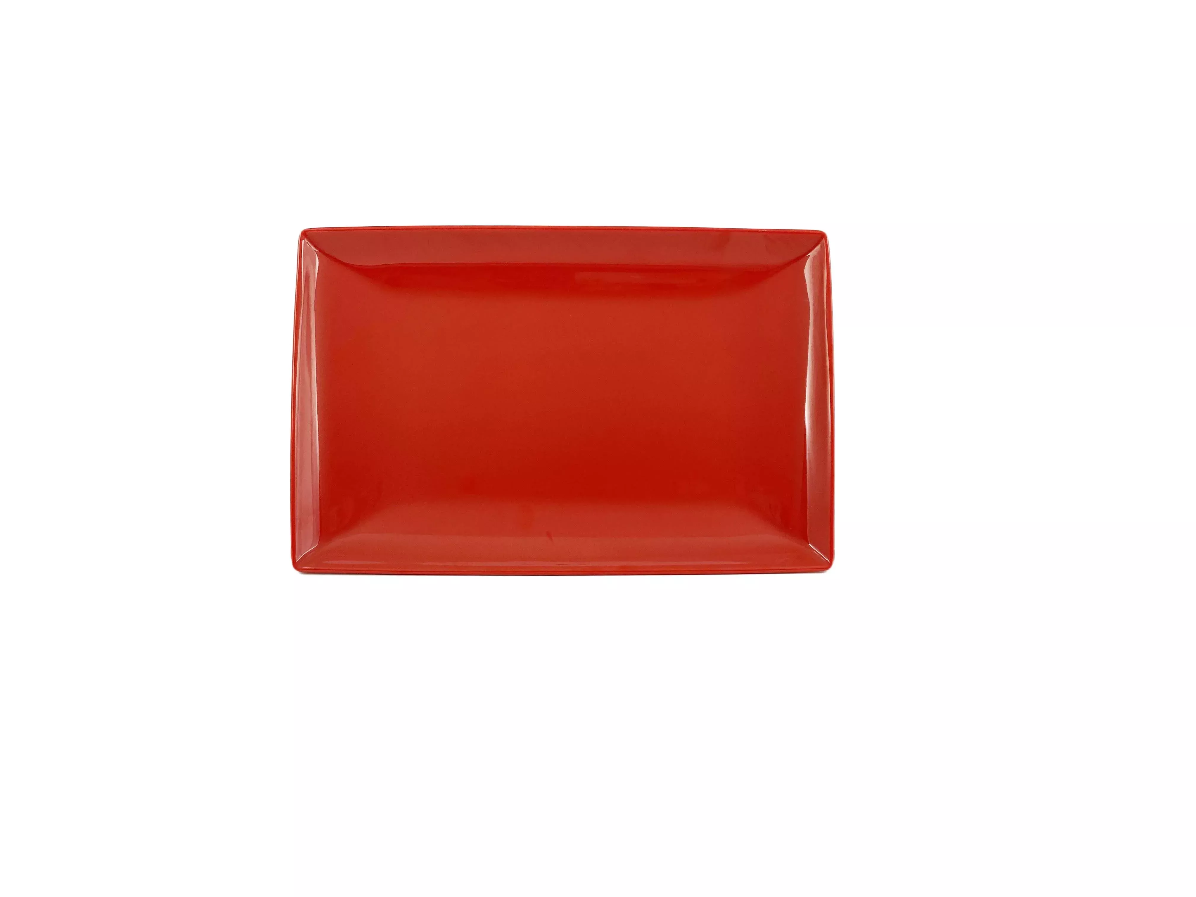 Thunder Group 47128PR 12-1/2 Inch Pure Red Break-Resistant Tray Melamine