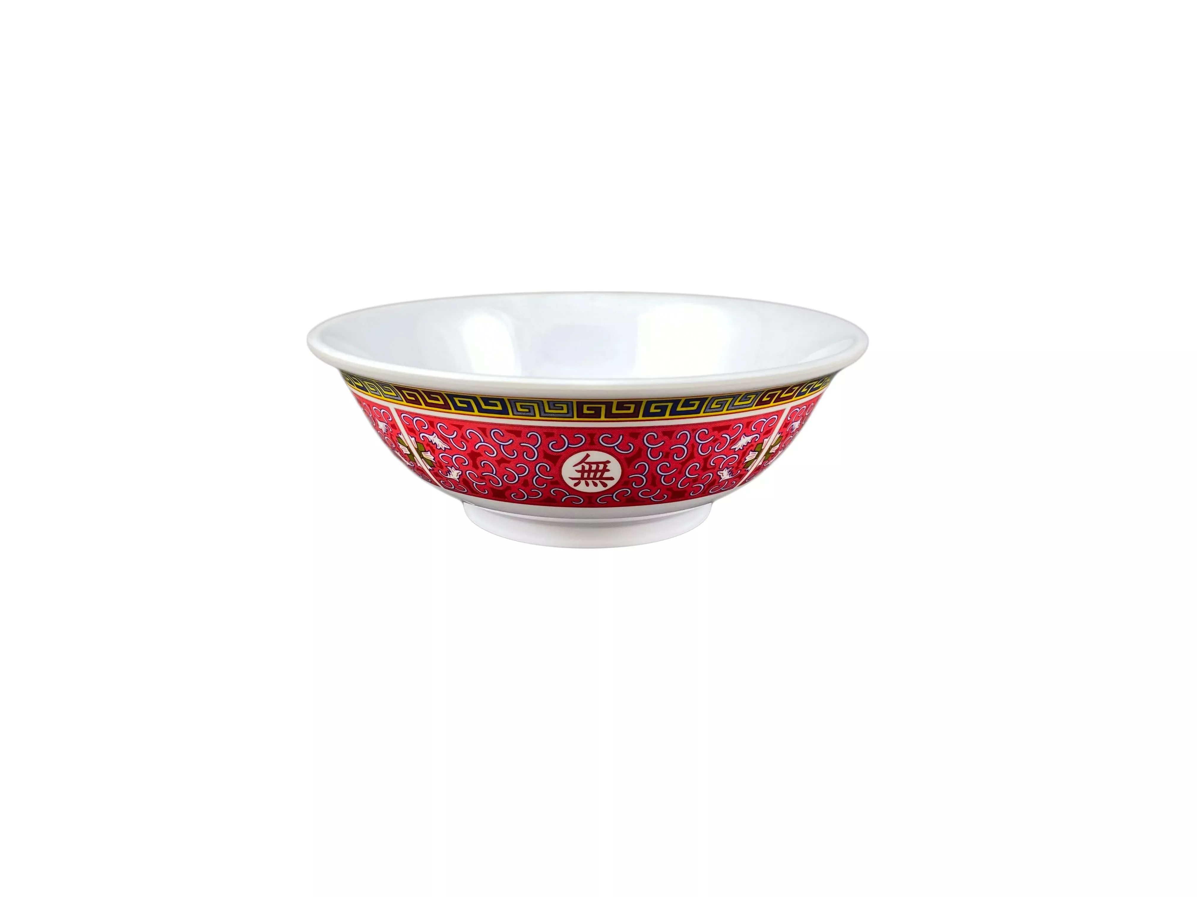 Thunder Group 5065TR 32 Oz Bowl Rimless Break-resistant Melamine 7-1/2 Inch