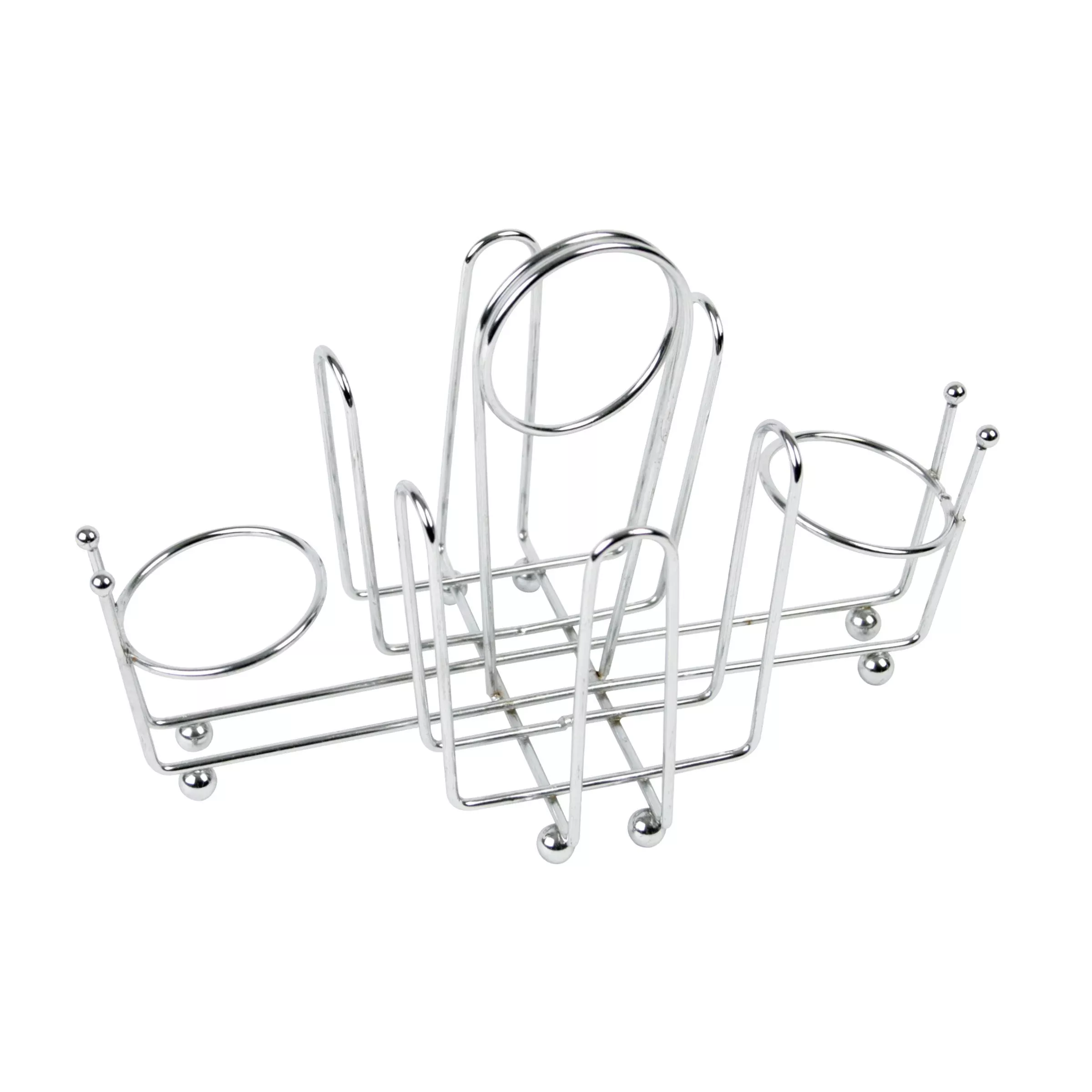 Thunder Group CRSP956 9 Inch Chrome Plated Sugar Packet Holder Wire