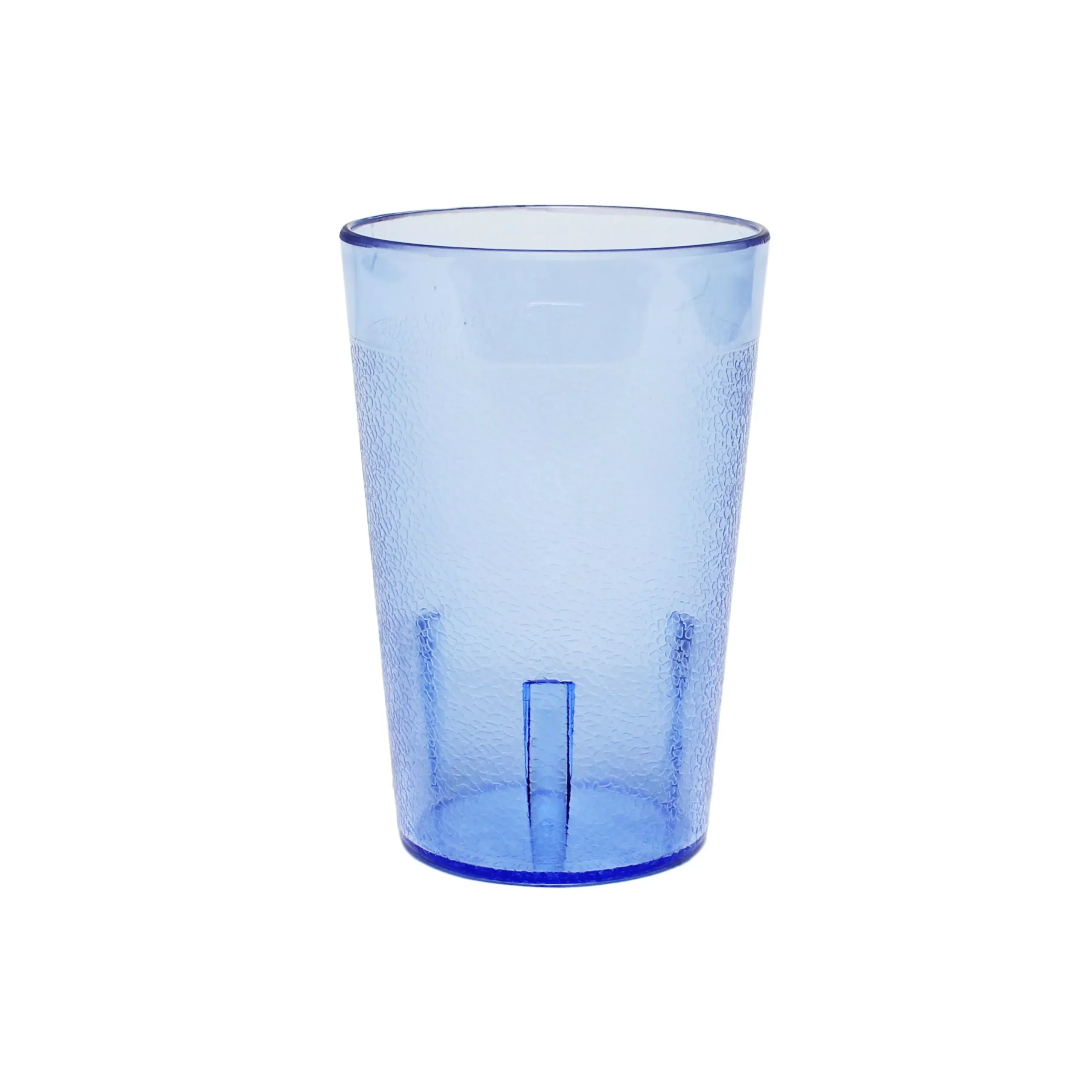 Thunder Group PLTHTB010B 9-1/2 Oz Textured Plastic Tumbler Blue