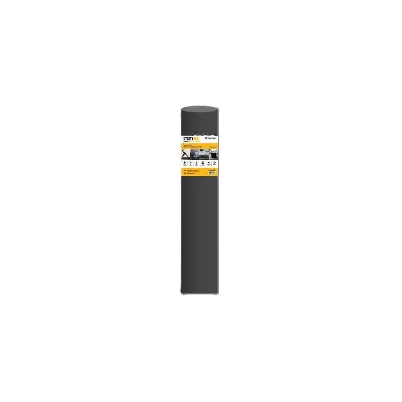 Traction 36 In. W X 60 In. L Black Rubber Utility Mat