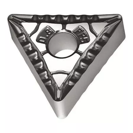 Triangle Turning Insert, Triangle, 3/8 in, TNMG, 0.8 mm, Carbide