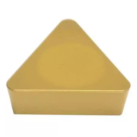 Triangle Turning Insert, Triangle, 3/8 in, TPG, 0.0156 in, Carbide