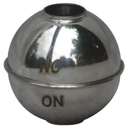 Tubed Magnetic Float Ball,Round,SS,1 In
