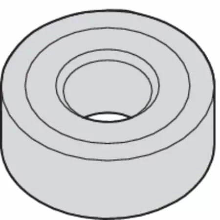 Turning Insert, Round, 6, RNMG, Carbide