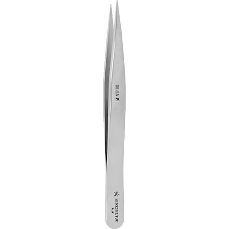 Tweezers,SS,4 1/2″ L,Straight,Point