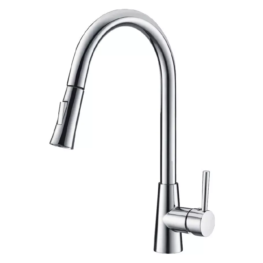 USF-16KPO00 Single Handle Kitchen Faucet - Chrome