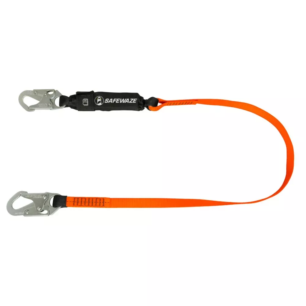 V-Line 6′ Energy Absorbing Lanyard: Snap Hook