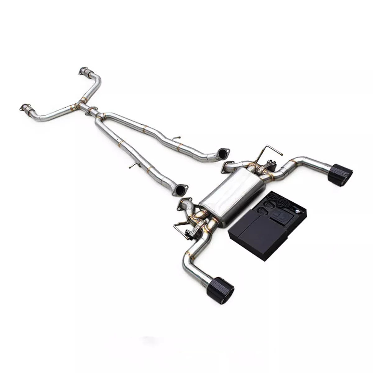 Valved Stainless Steel Catback Exhaust System for Infiniti Q50S 3.7L